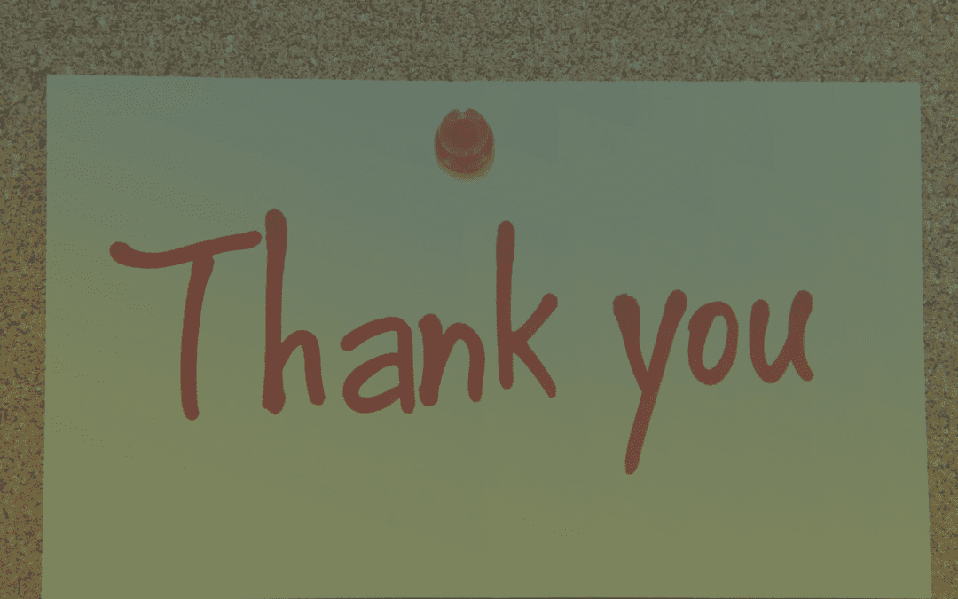 3 quick tips for small associations to show their thankfulness