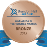 Brandon Hall Bronze Tech Award 2015