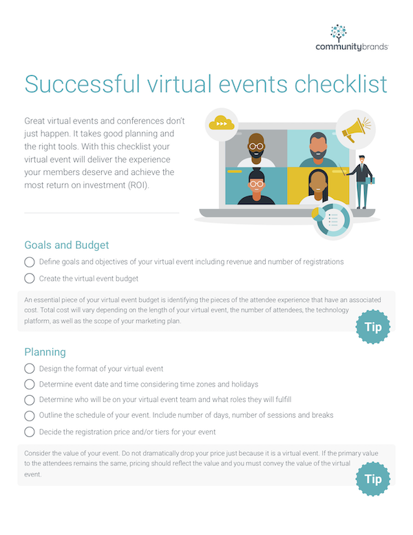 Successful virtual events checklist